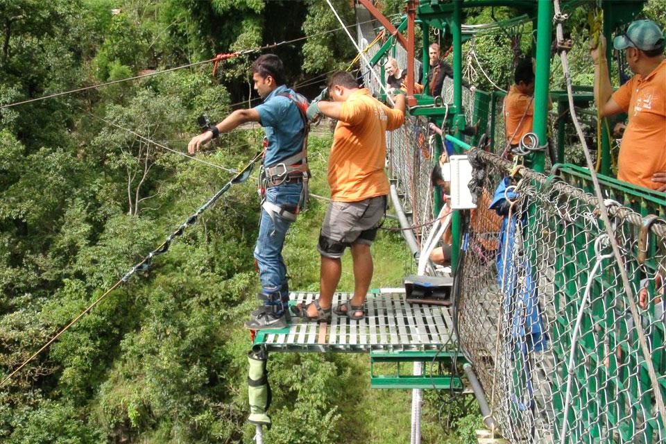 Bungee Jumping in Nepal